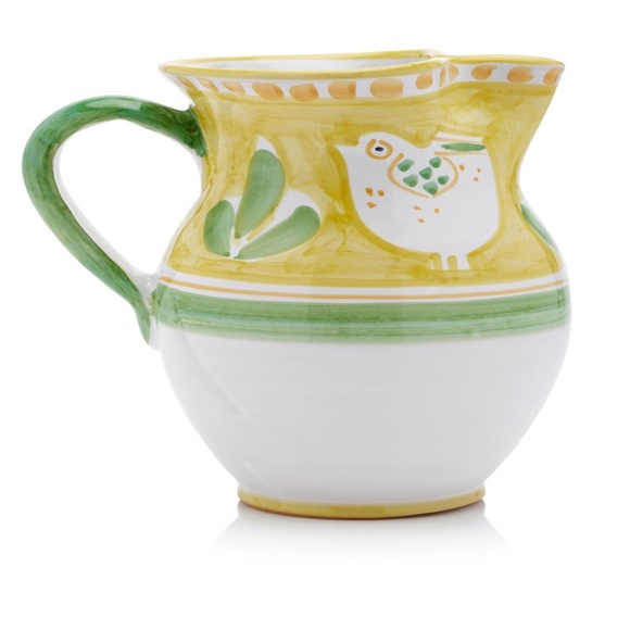Vietri Italy Campagna Chicken Large Pitcher - Picture 1 of 14